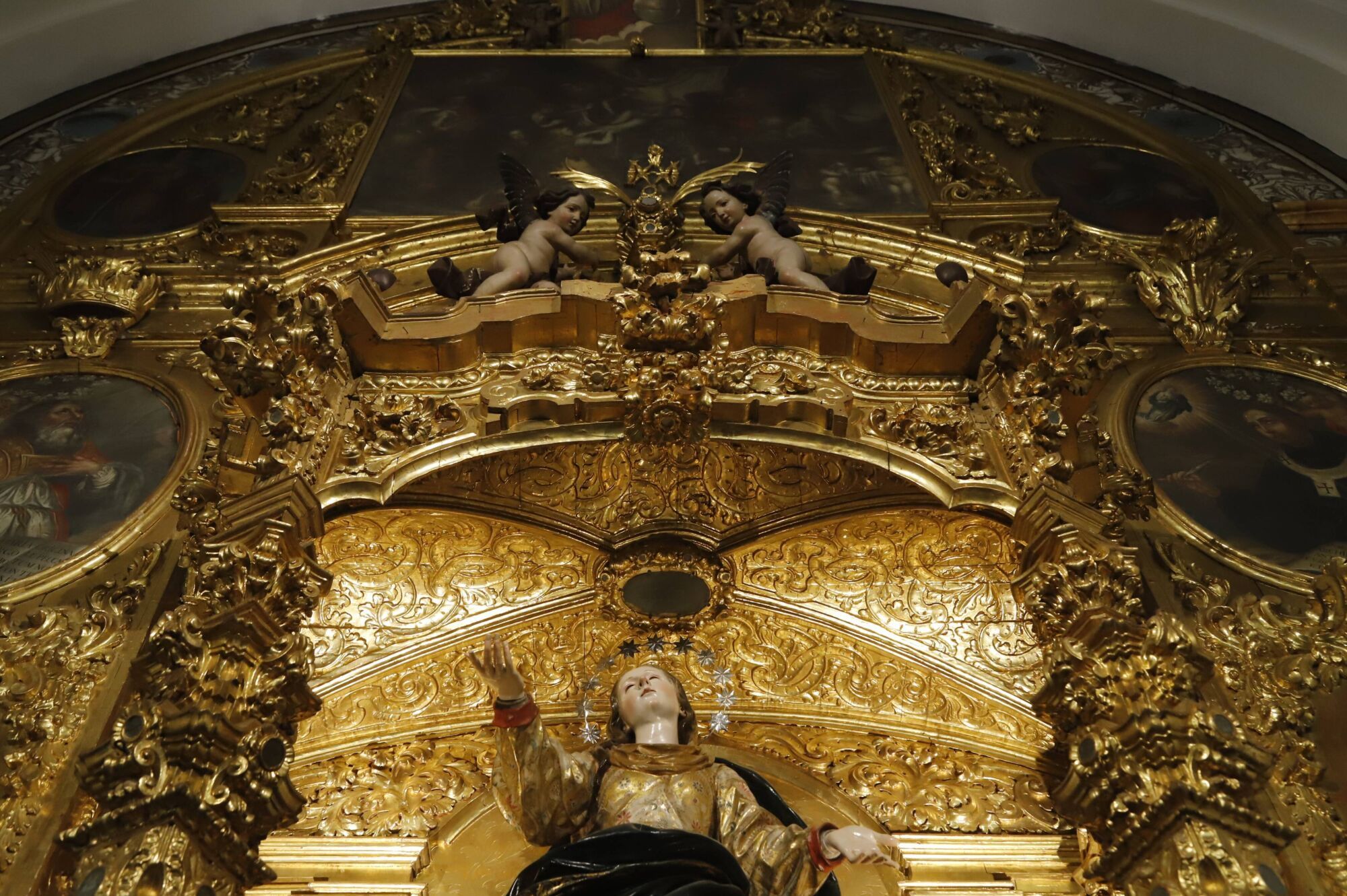 La restauración de la capilla de La Asunción, en imágenes