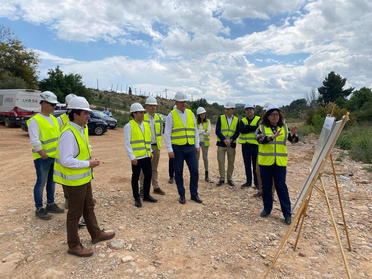 Visita insitucional a las obras.