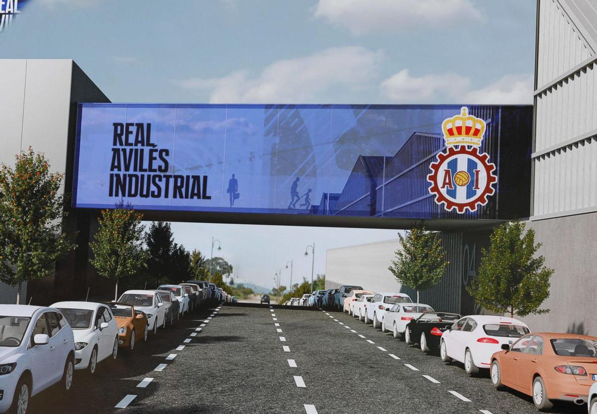 Recreación de los accesos a la Ciudad Deportiva. | RAI