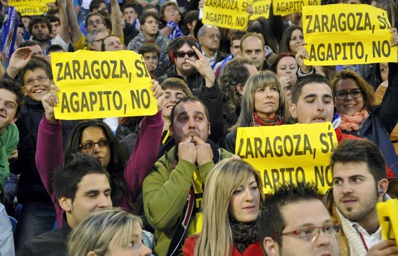 Fotogalería: El descenso a Segunda del Real Zaragoza