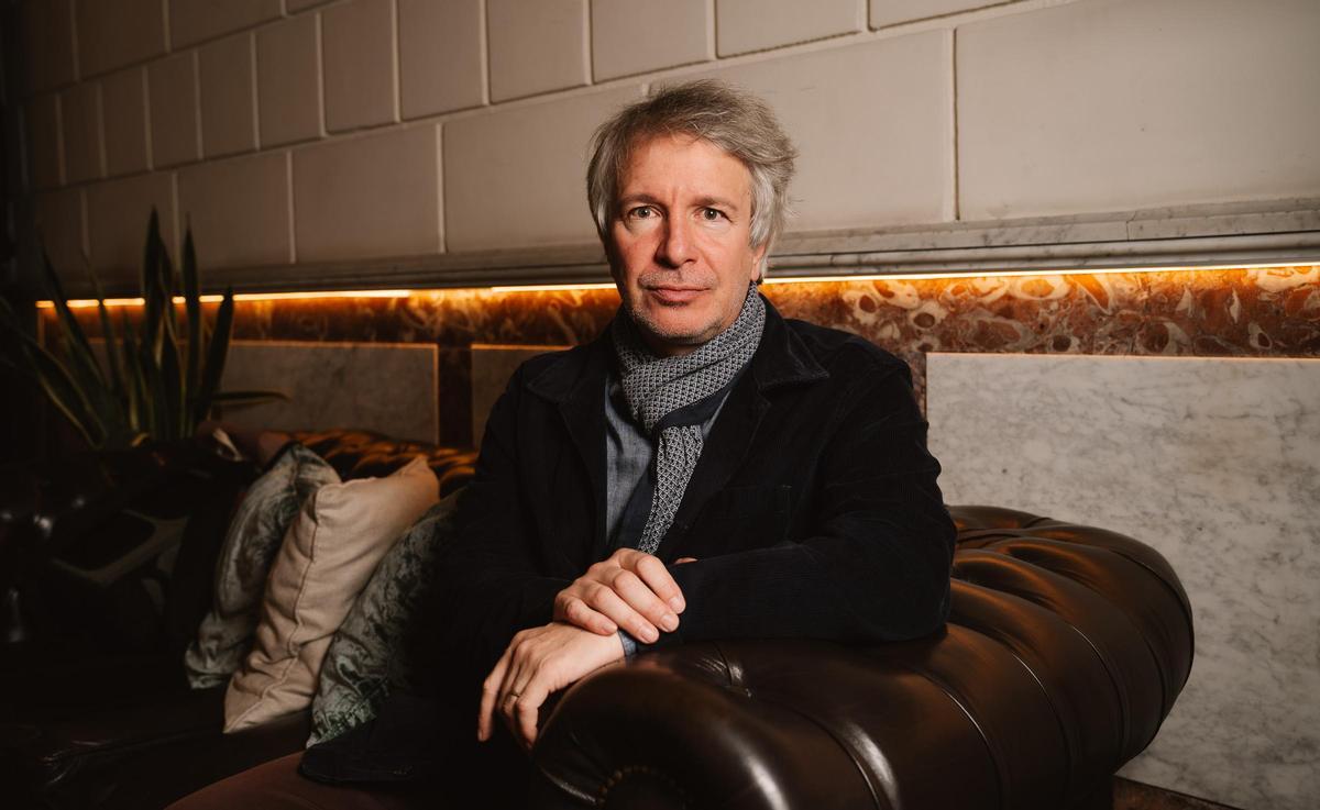 El escritor francés Eric Vuillard, esta semana en Madrid.