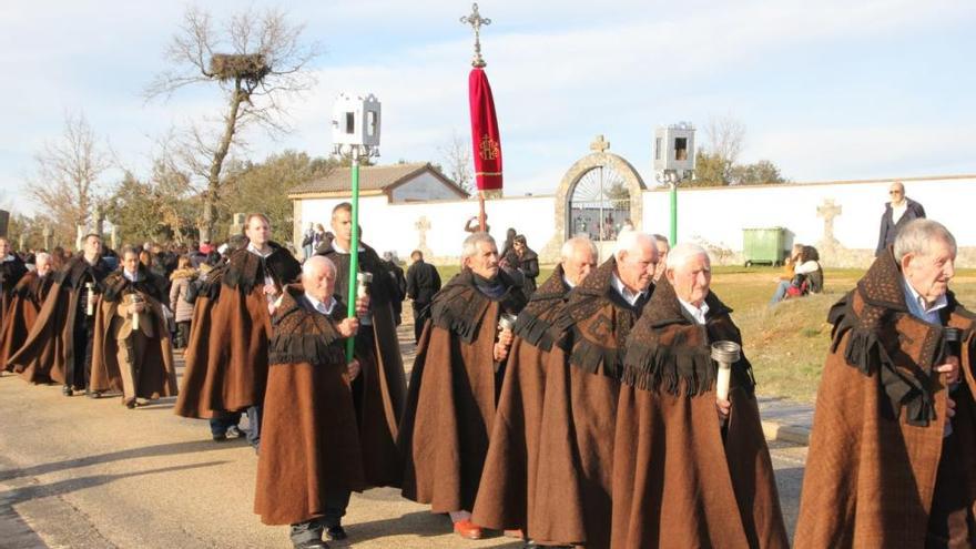 Procesión del Jueves Santo en Bercianos de Aliste