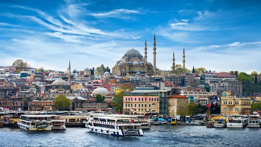 Una estampa panorámica de Estambul.