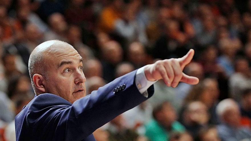 Jaume Ponsarnau, técnico del Valencia Basket.