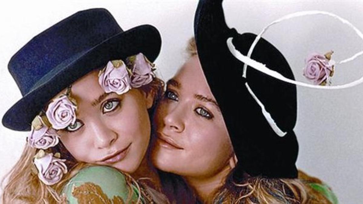 Las gemelas Mary Kate y Ashley Olsen.