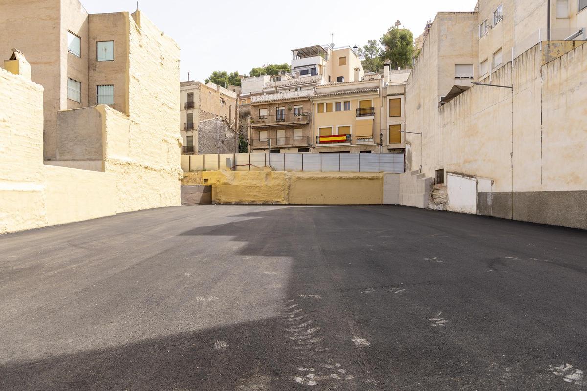 Nueva zona de aparcamiento en Caravaca