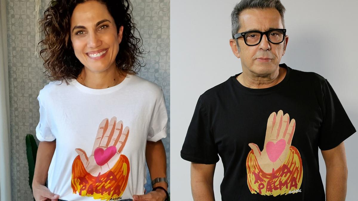 Toni Acosta, Buenafuente y Cortefiel lanzan una campaña solidaria para ayudar a La Palma