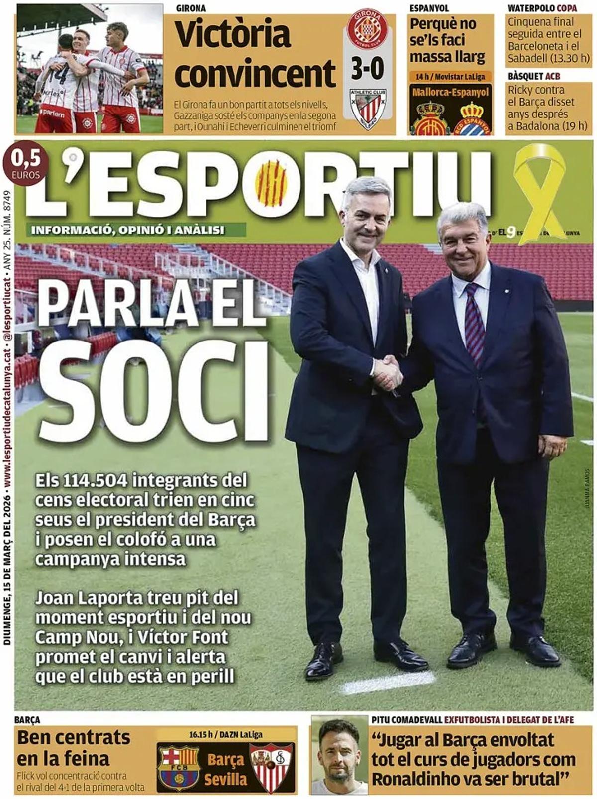 Las portadas de la prensa deportiva de hoy