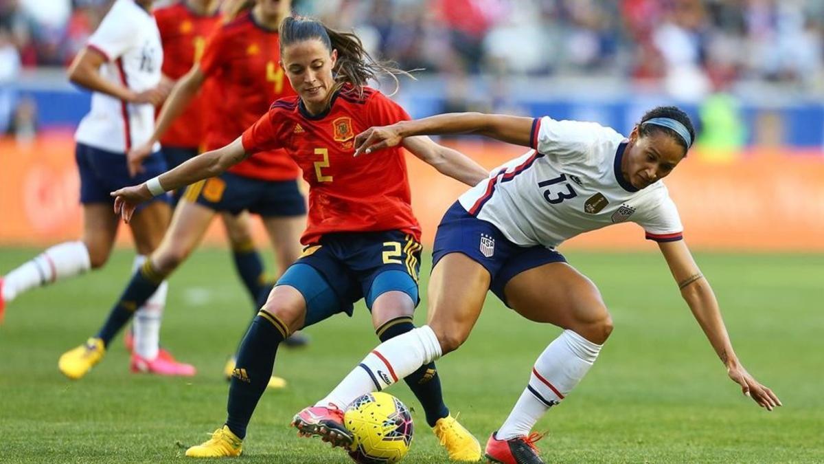 Partido de Estados Unidos contra España en New Jersey