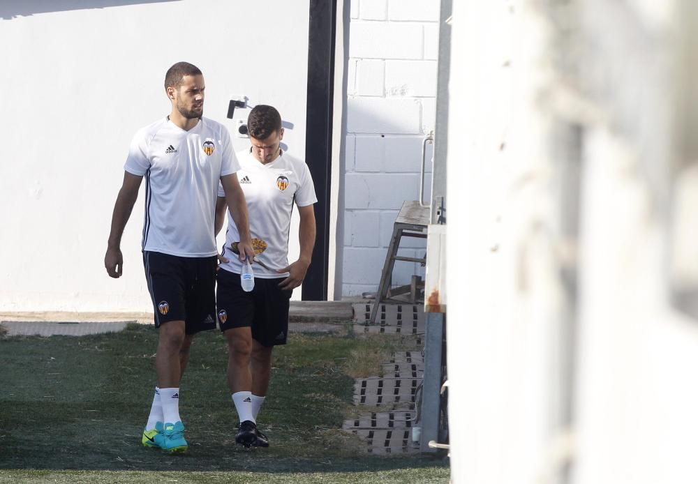 Las mejores imágenes del entrenamiento del Valencia CF