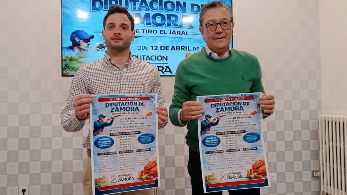 Juan del Canto y Alberto Marcos, en la presentación de la tirada en El Jaral.