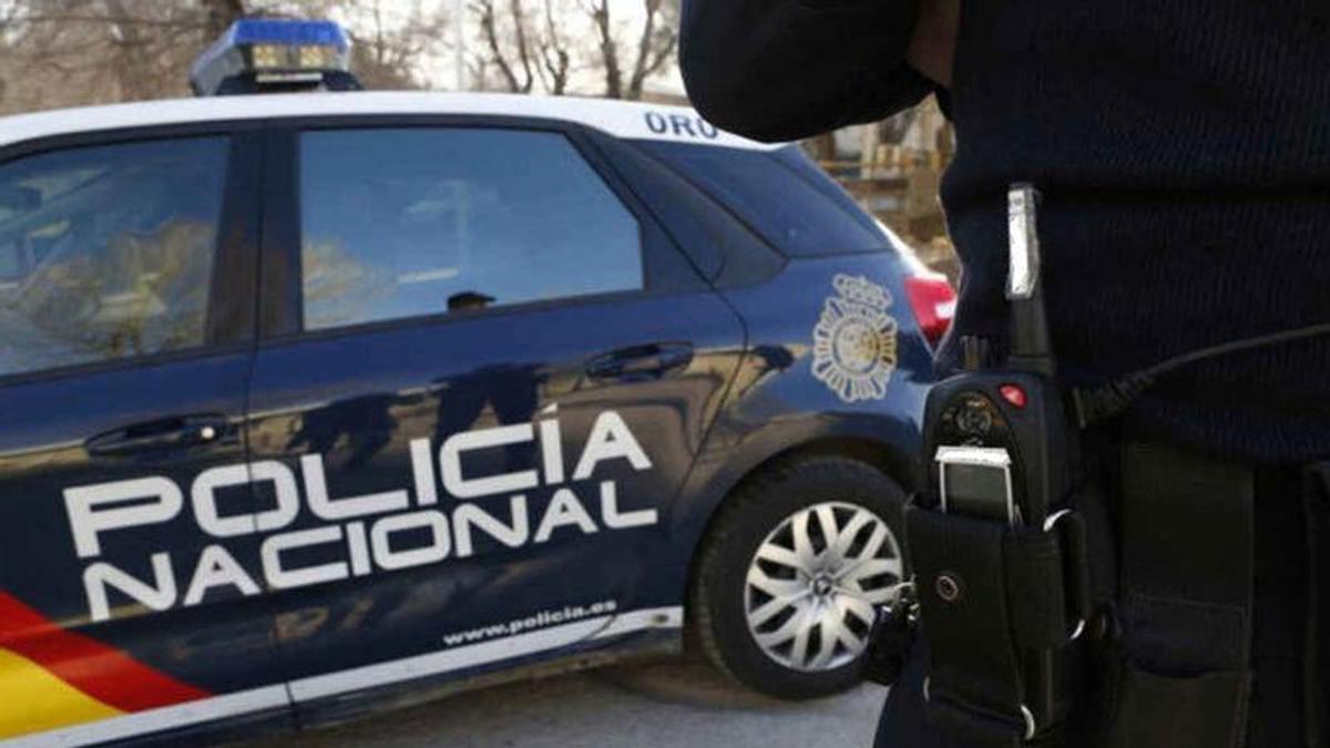 Un coche de la Policía Nacional.