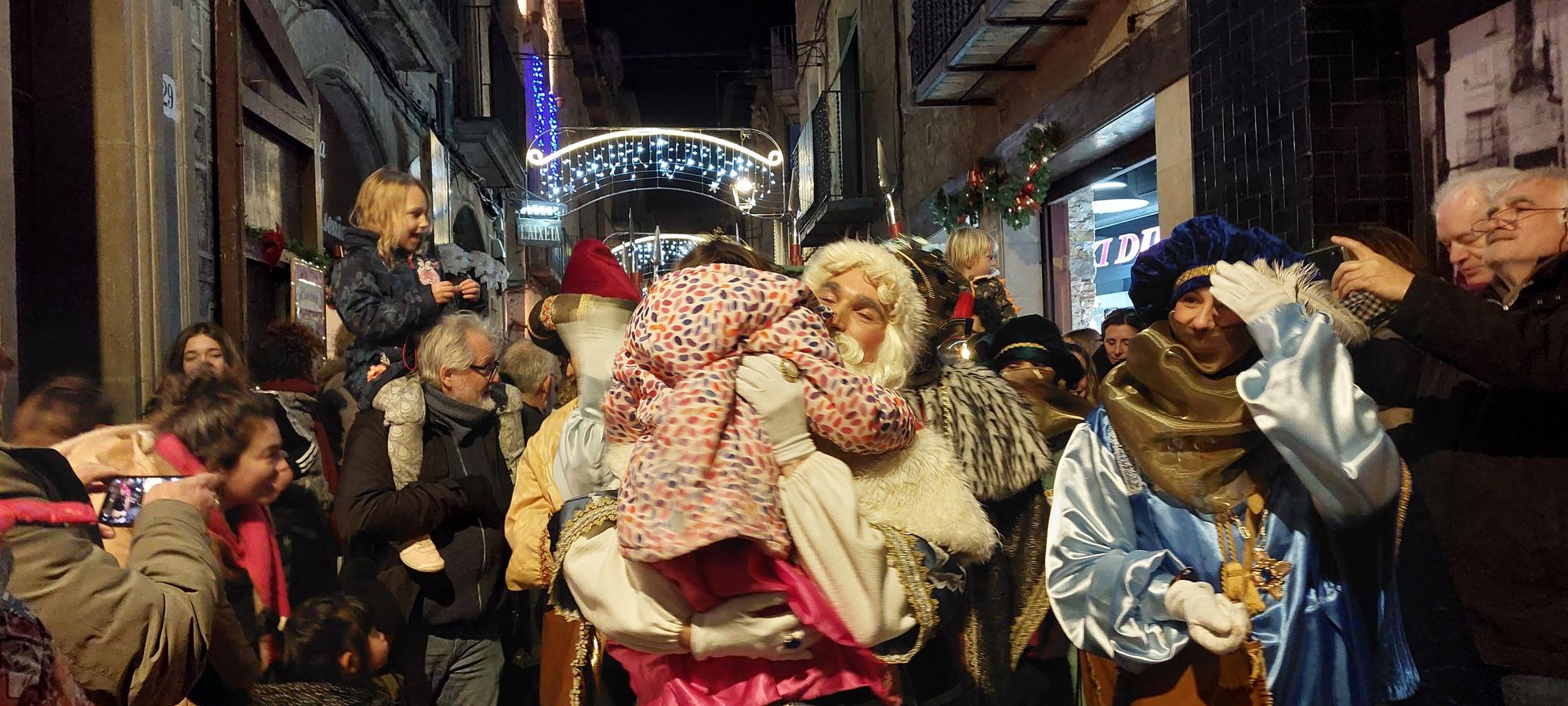 Els Reis Mags arriben a Solsona, en imatges