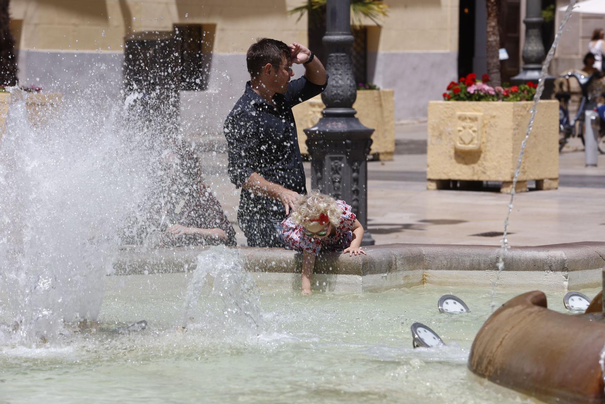 Las altas temperaturas protagonizan la jornada del sábado en València