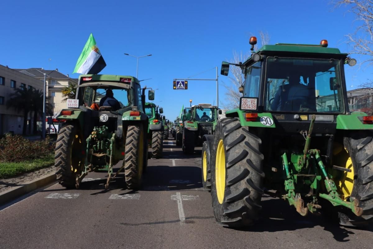 La protesta de los agricultores en imágenes