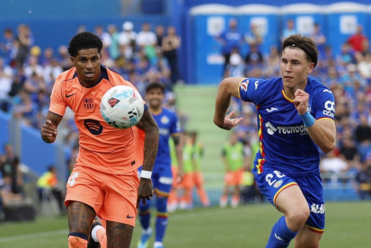 LaLiga: Getafe - Barcelona, en imágenes.