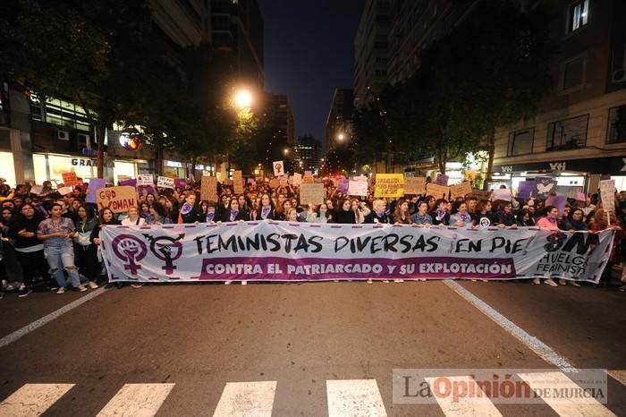 Día Internacional de la Mujer: Manifestación del 8M en Murcia