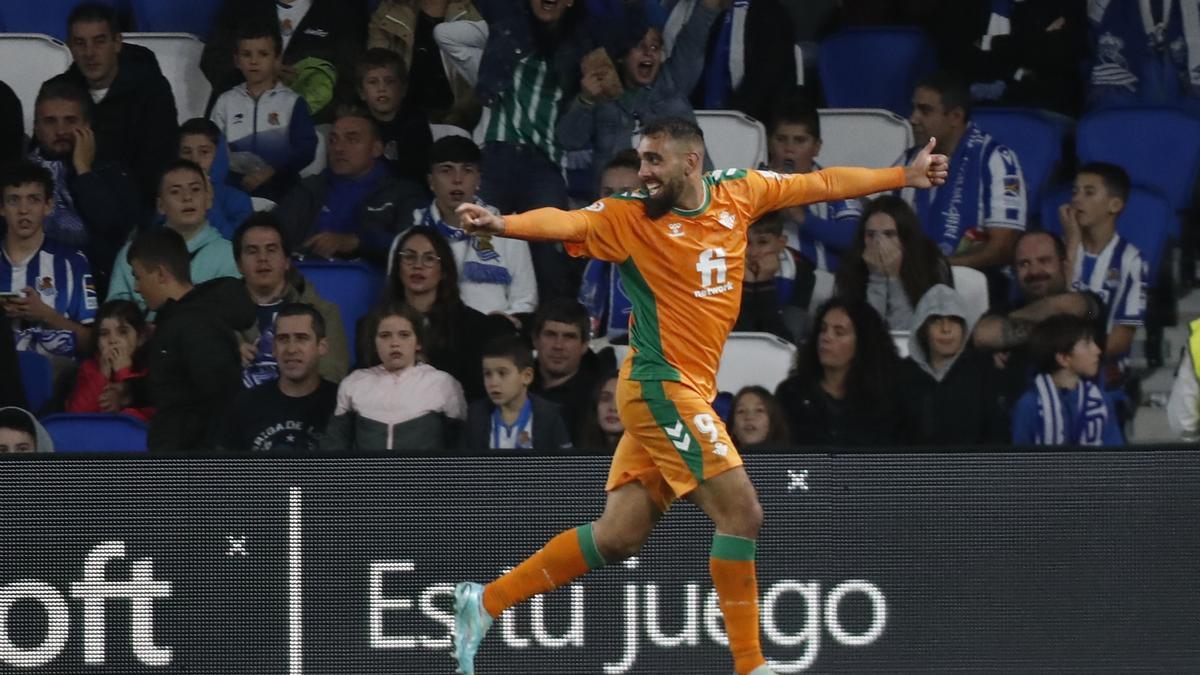 Borja Iglesias certificó la victoria del Betis.