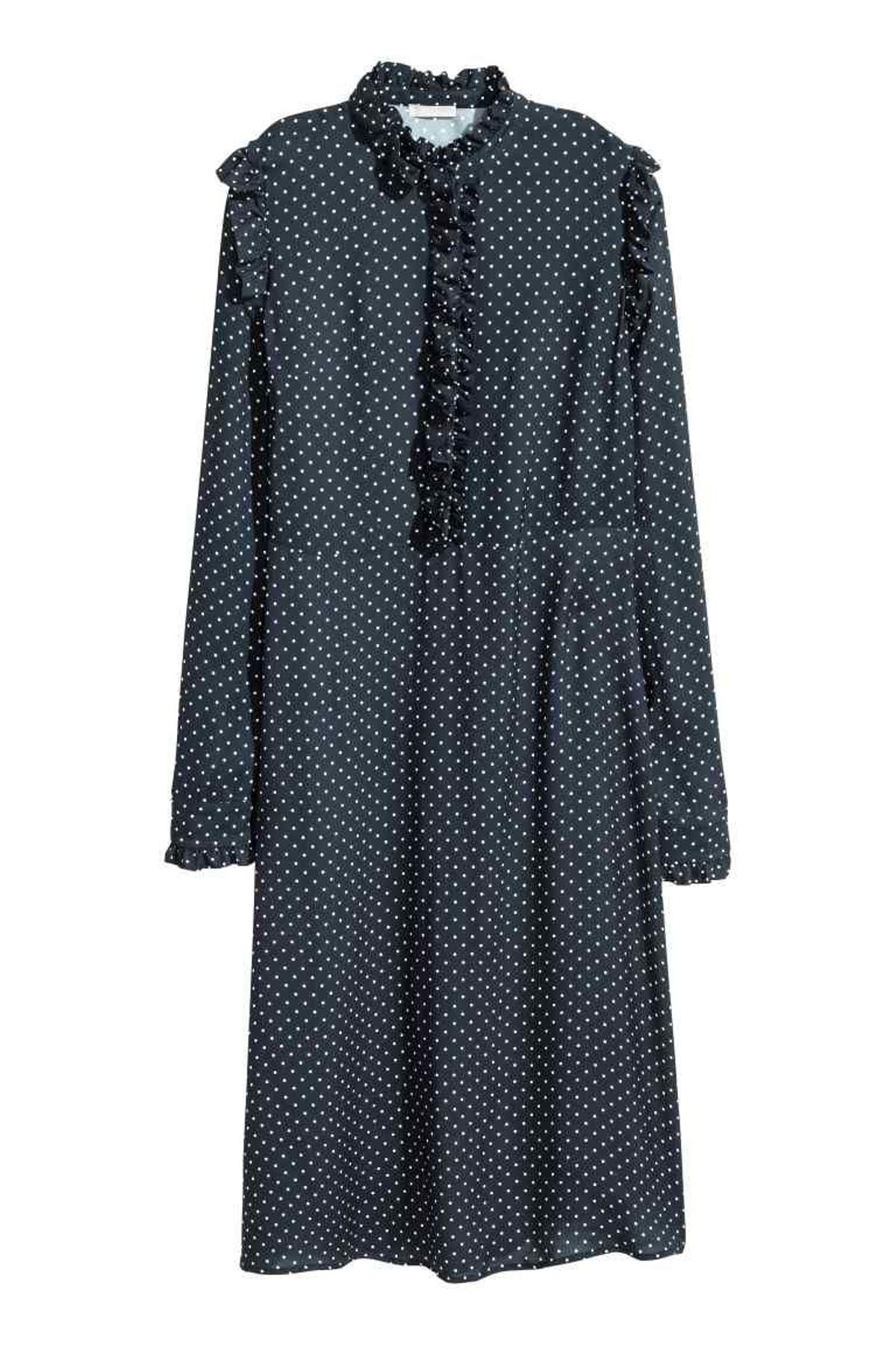 Vestido con volantes de H&amp;M (59,99€)