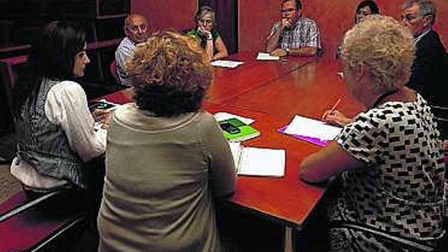 La reunión de la Comisión de Bienestar Social.