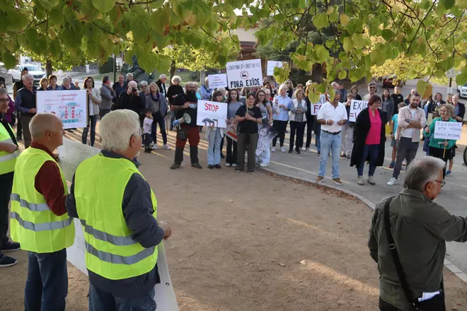 Bonmatí es mobilitza per exigir el tancament de l'empresa de reciclatge de bateries