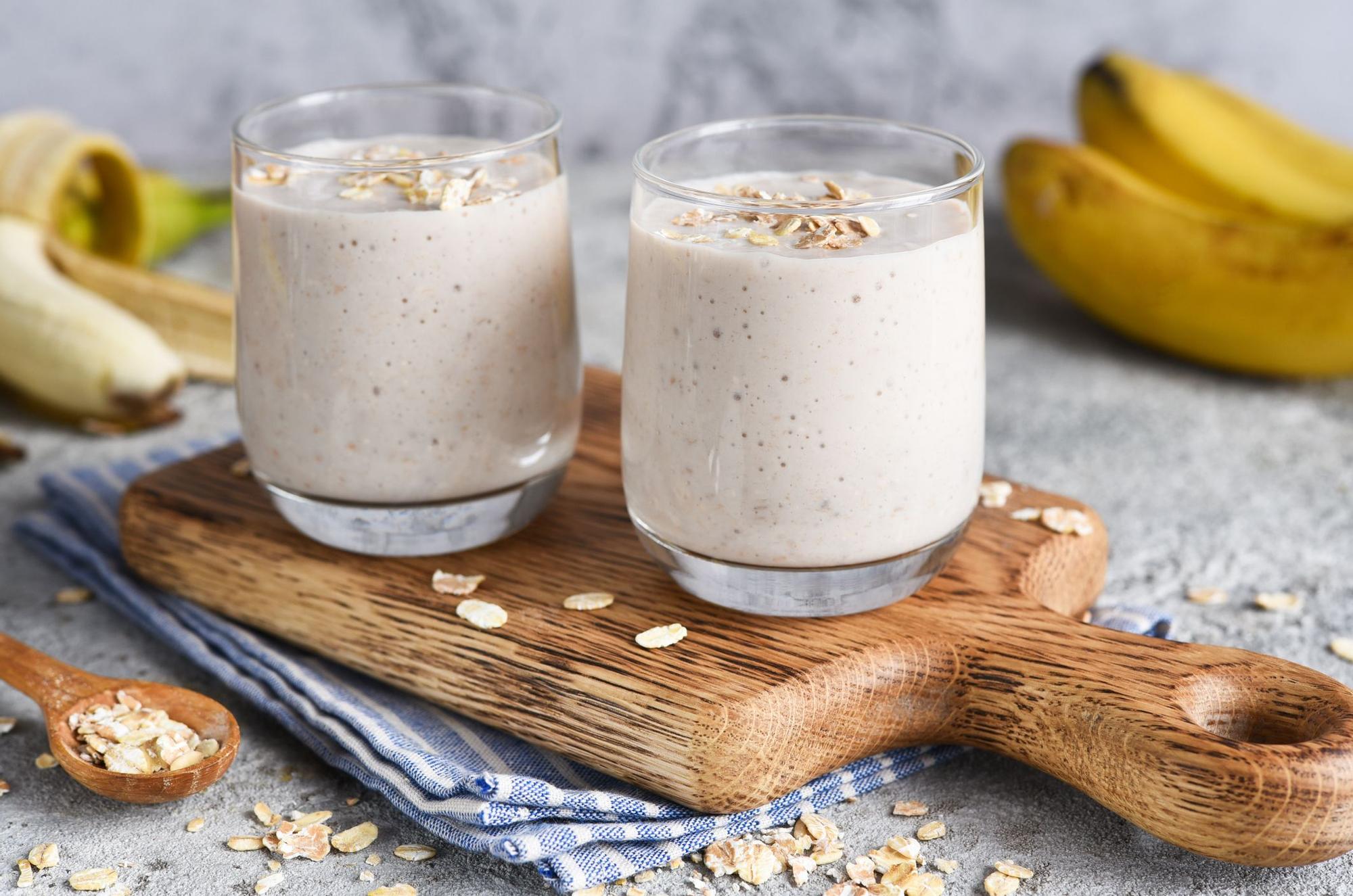 Un delicioso batido de avena