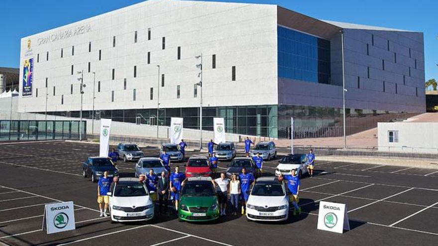 El Herbalife Gran Canaria calienta motores con sus nuevos SKODA