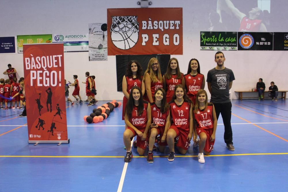 Presentación del Club Bàsquet Pego 2016-2017