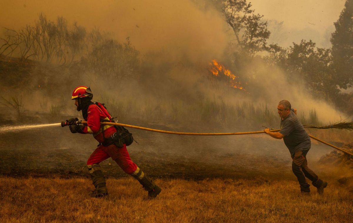 El foc arrasa en una setmana 25.000 hectàrees i deixa dos morts El foc arrasa en una setmana 25.000 hectàrees i deixa dos morts