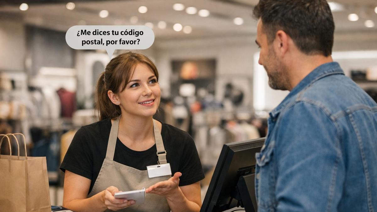 ¿Para qué te piden el código postal en algunas tiendas?