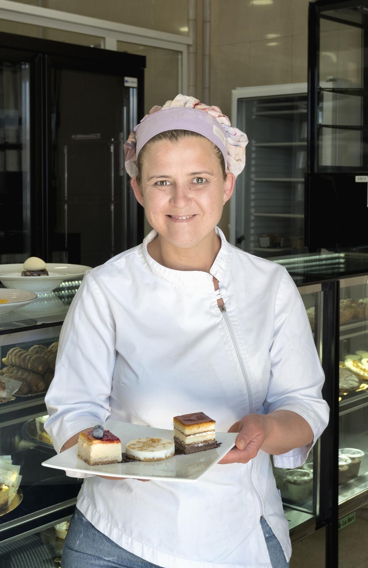 Vanessa Olivares, pastelera de Gluttire en Osuna.