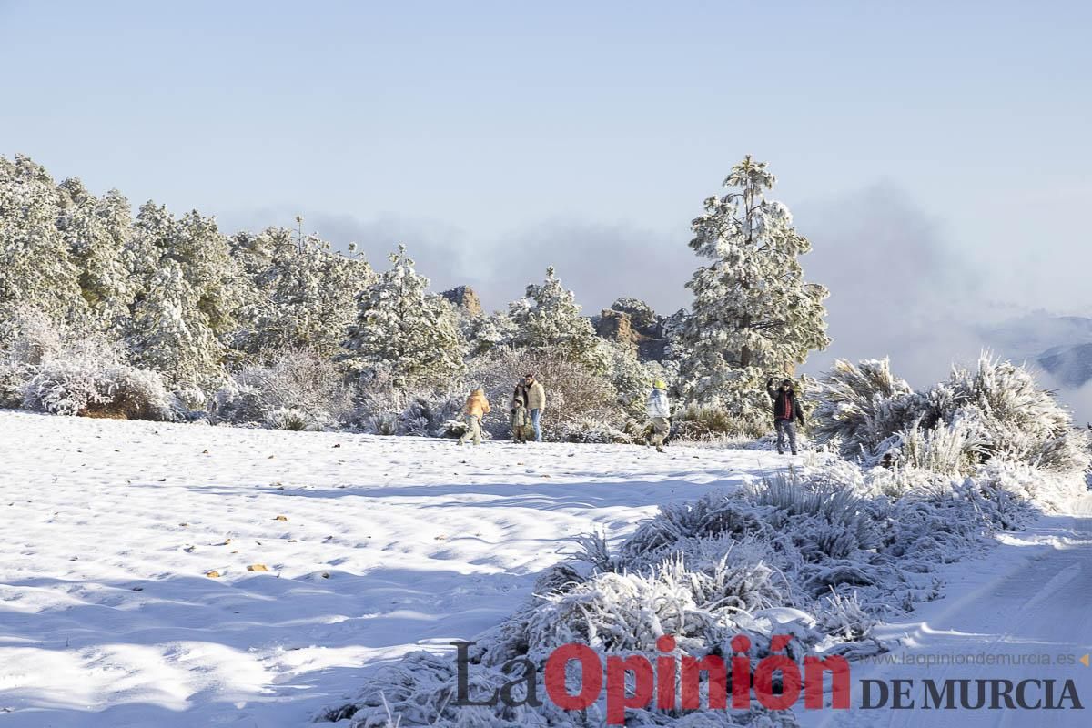Descubre dónde queda acumulación de nieve en la Región de Murcia
