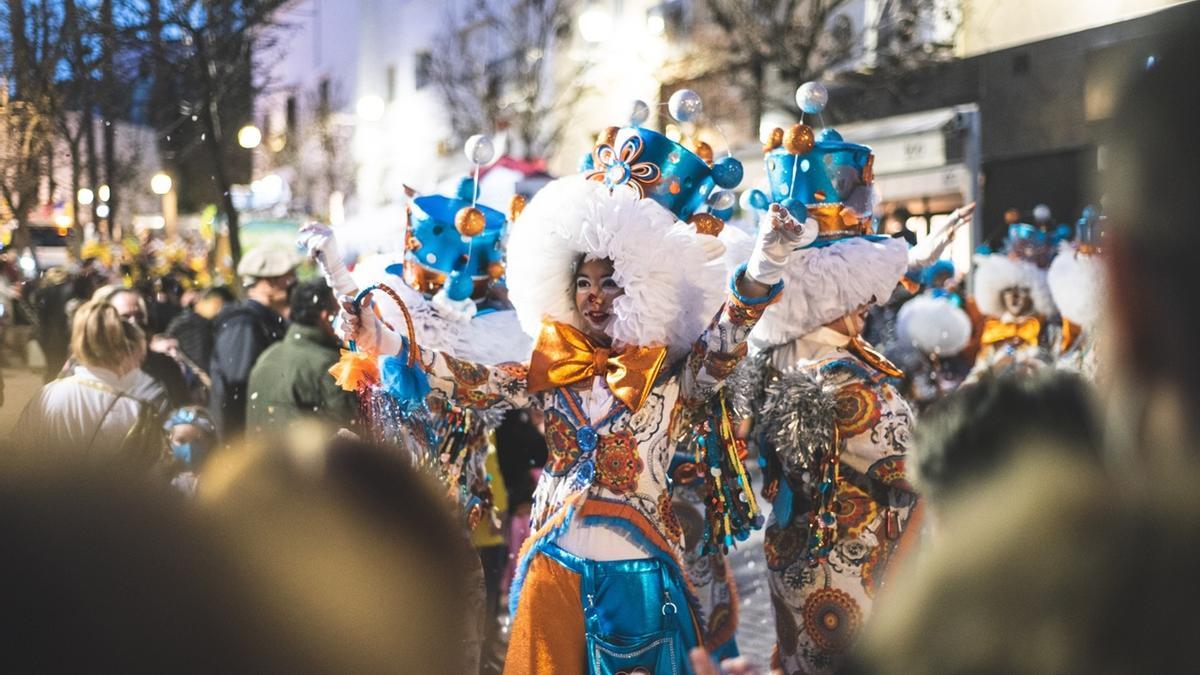 Desfile del Carnaval Romano durante una edición pasada.