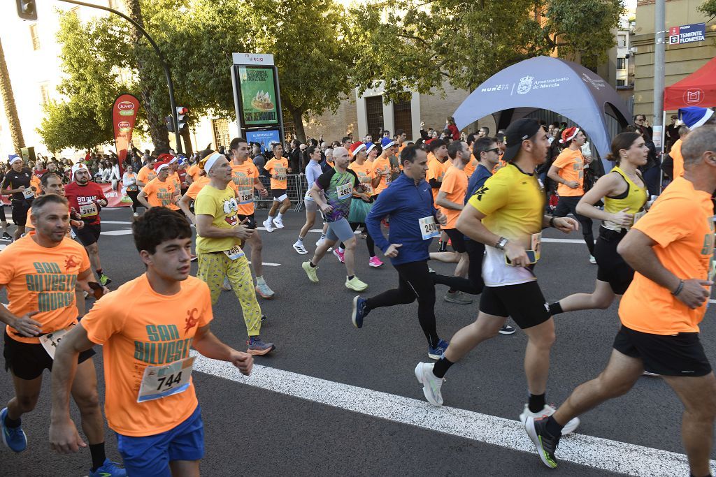 La San Silvestre 2025 en Murcia, en fotografías