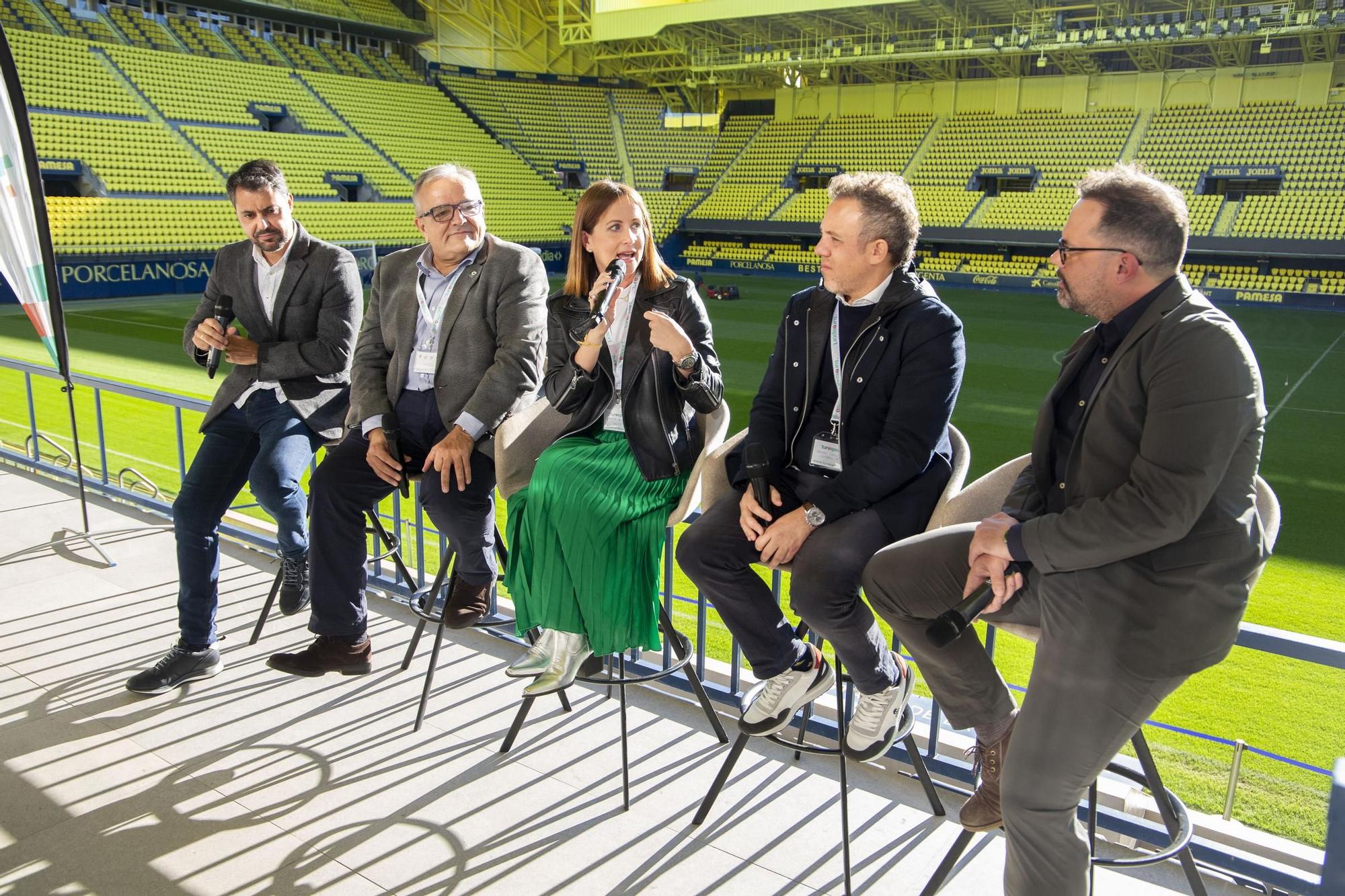 Las imágenes de la primera jornada del congreso Turesport en Vila-real