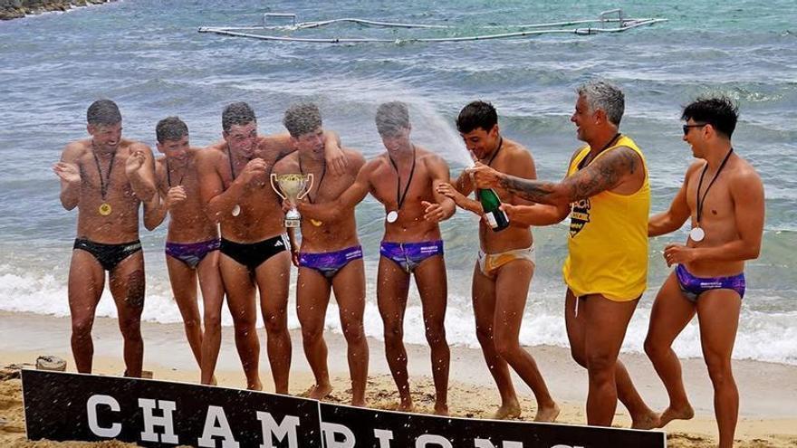 El Taurons Naranja del Mallorca Waterpolo se proclama campeón del Torneo WP BEACH Mallorca