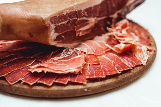 Plato de jamón