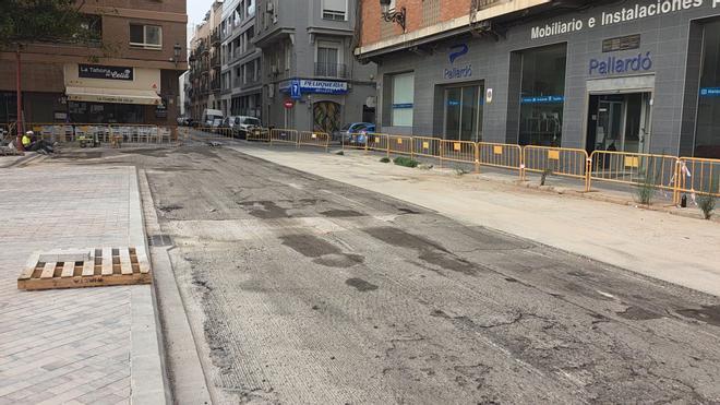 Así marcha la reforma de Pérez Galdós a finales de julio