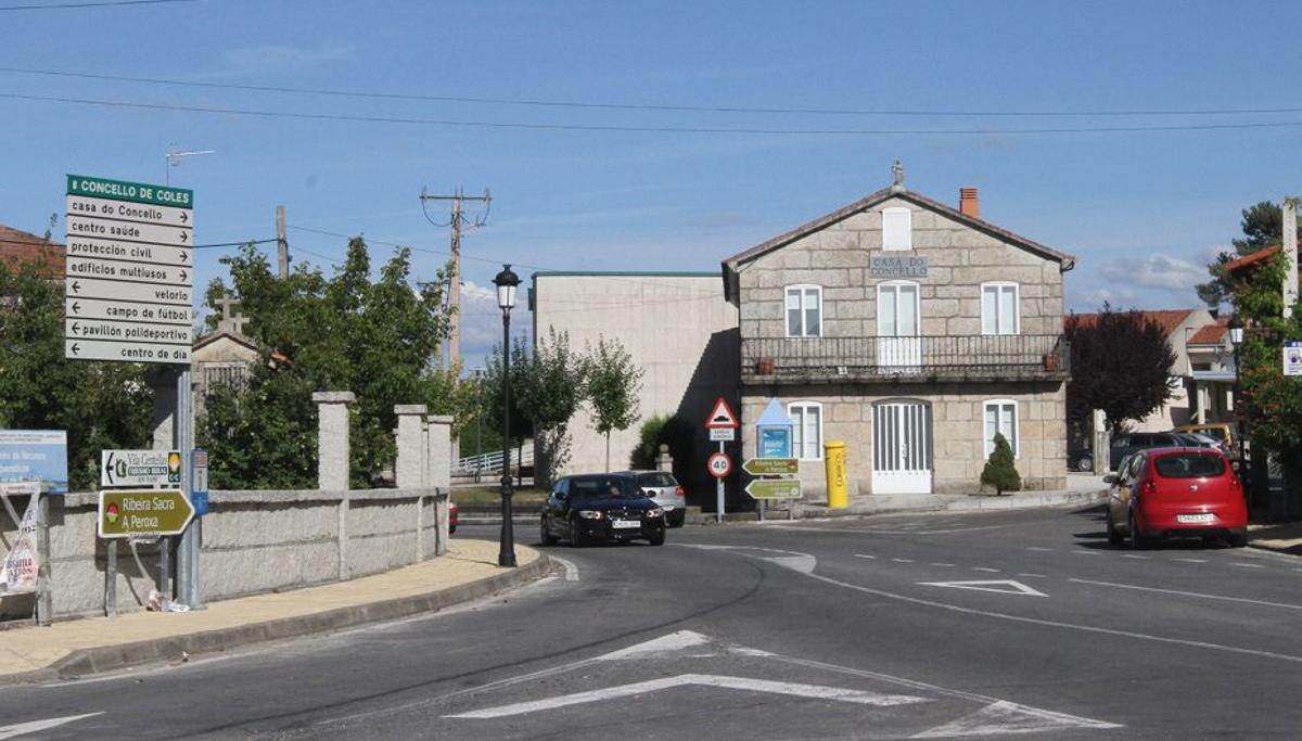 Una vista del concello de Coles. | IÑAKI OSORIO