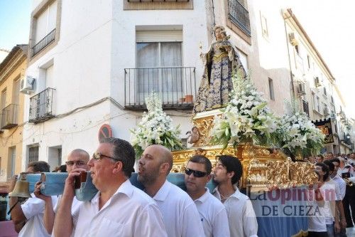 Traslado Virgen del Buen Suceso a la Basílica. Cieza 2014