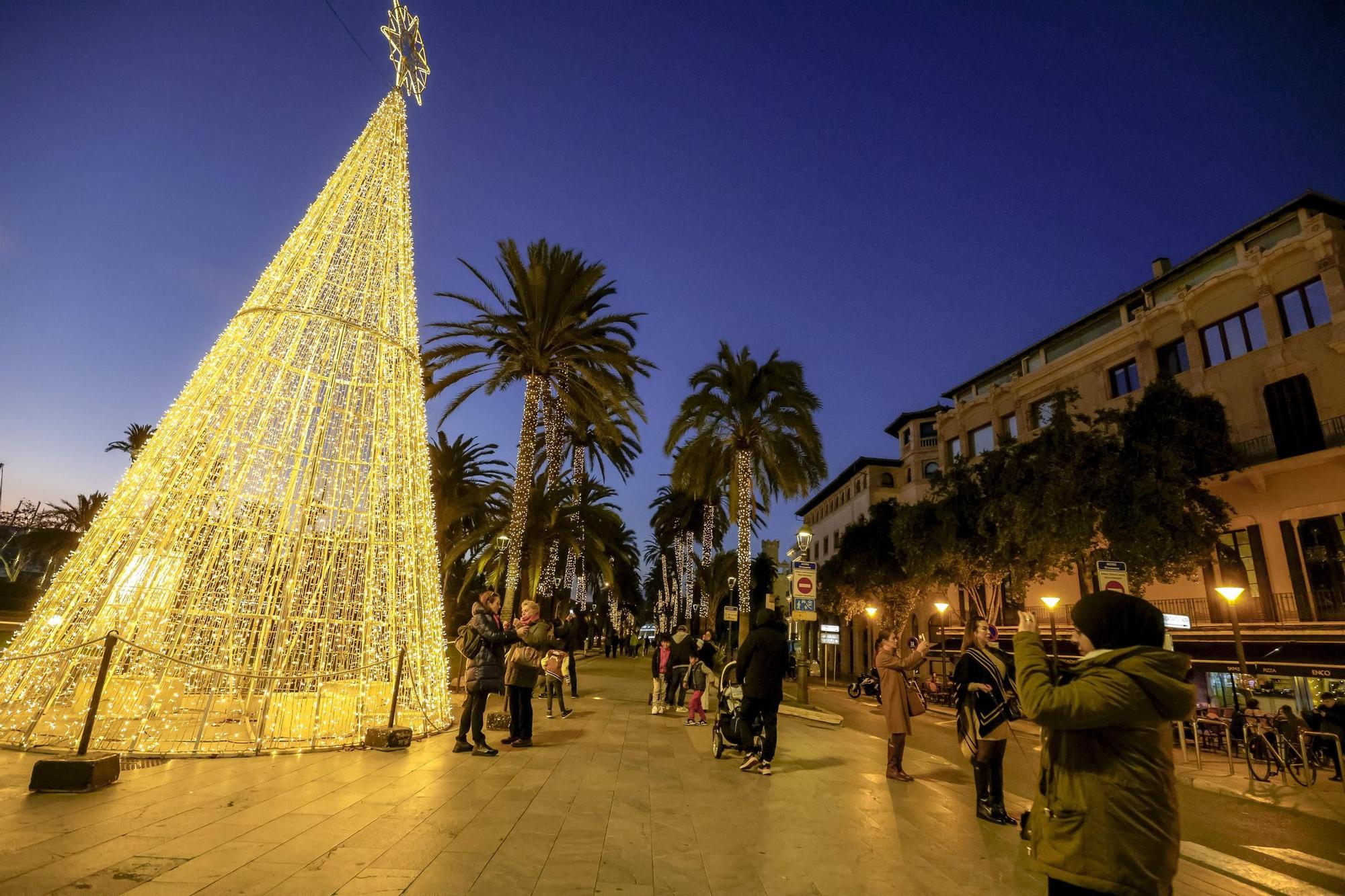 FOTOS | Navidad en Palma: paseos y luces