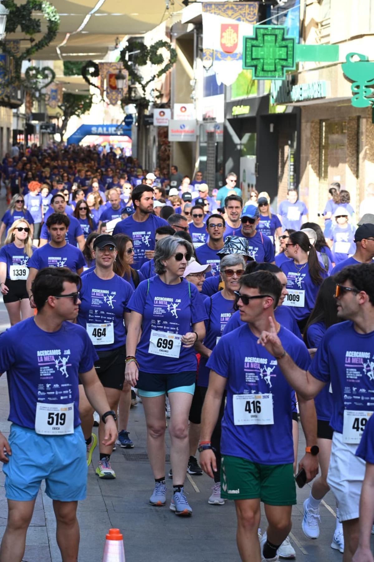 Las mejores imágenes de la II Carrera de las Ciudades contra el Cáncer de Páncreas en Elche