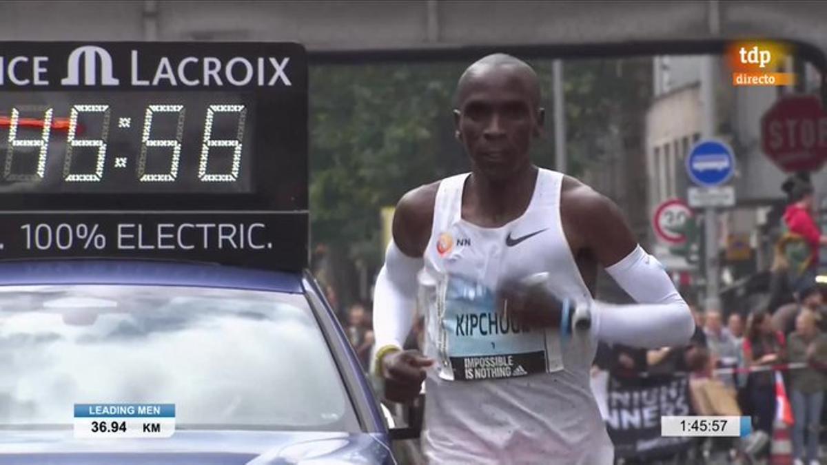 Kipchoge, en Berlín.