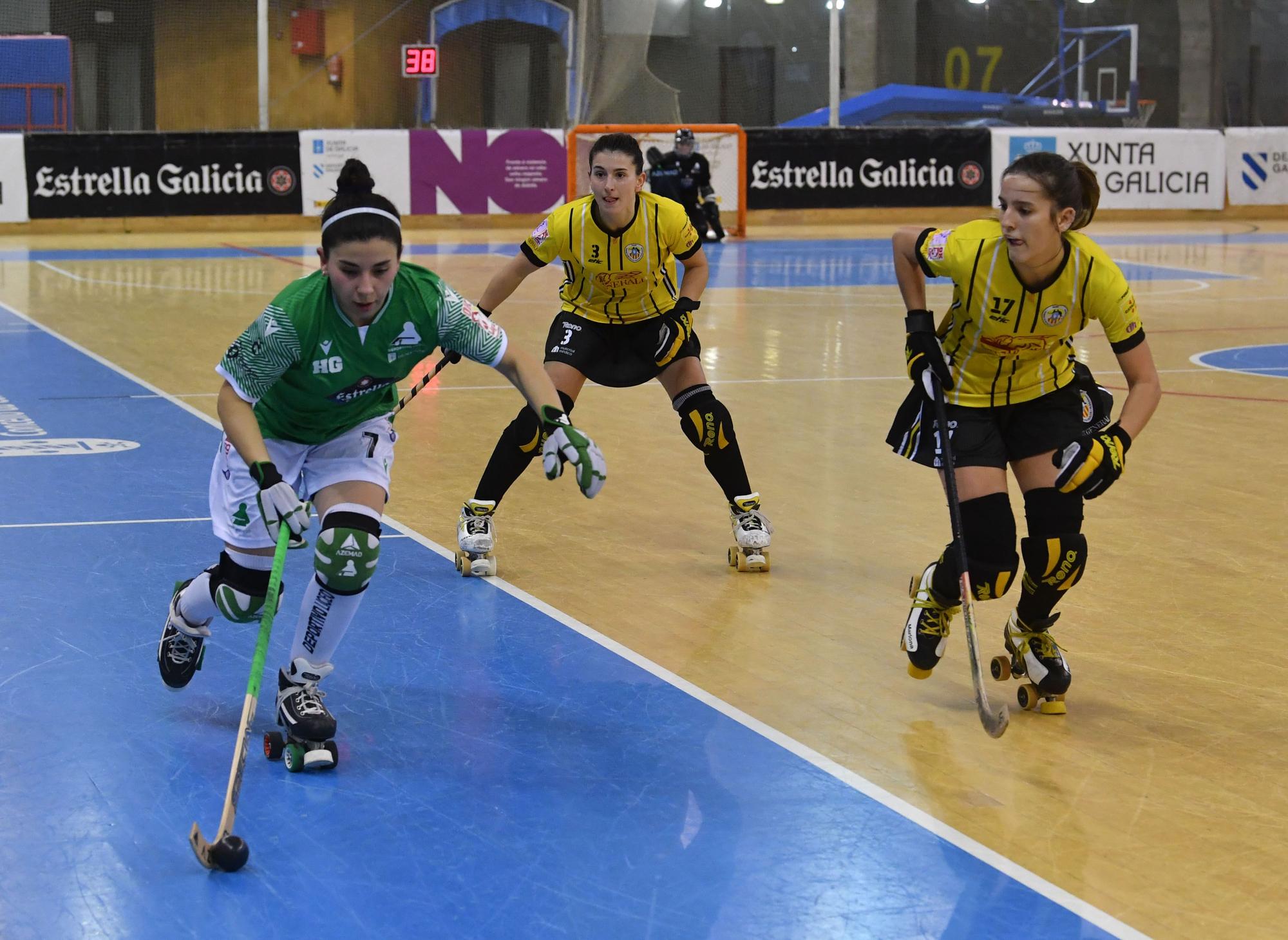 El Liceo femenino pierde 3-4 ante el Palau