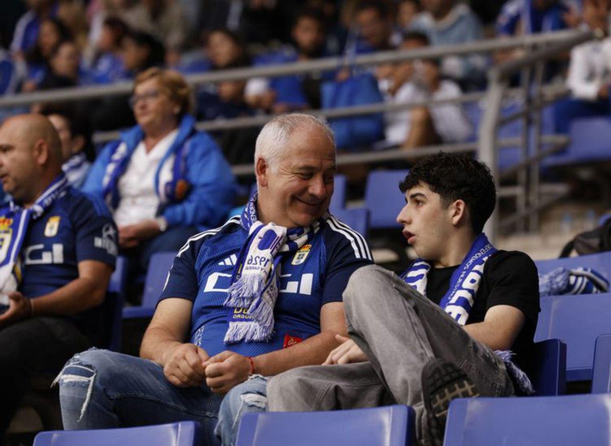 El Carlos Tartiere, entre el "Volveremos" y la taquicardia