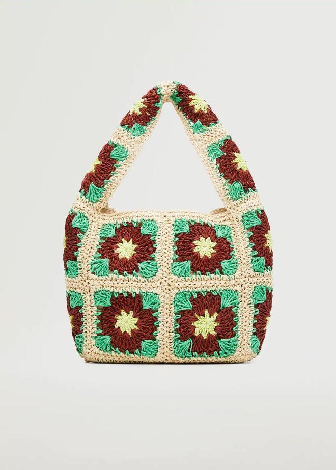 Bolso de crochet de Mango