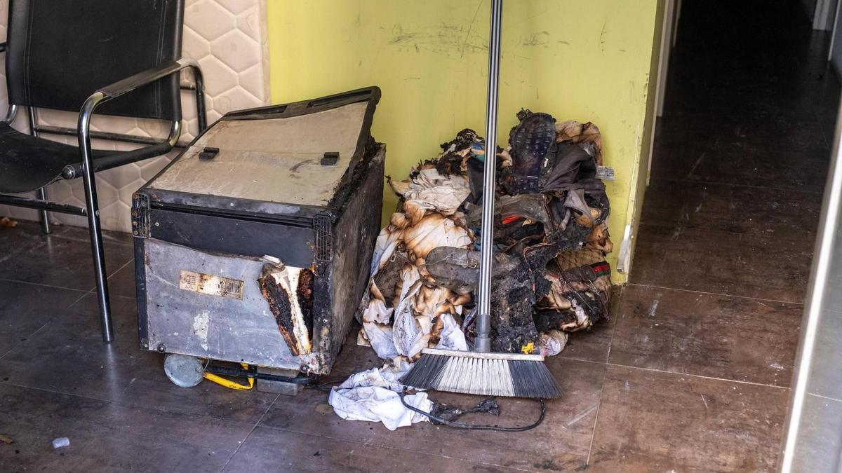 Mehrere Wohnungen standen am Dienstag in Flammen.