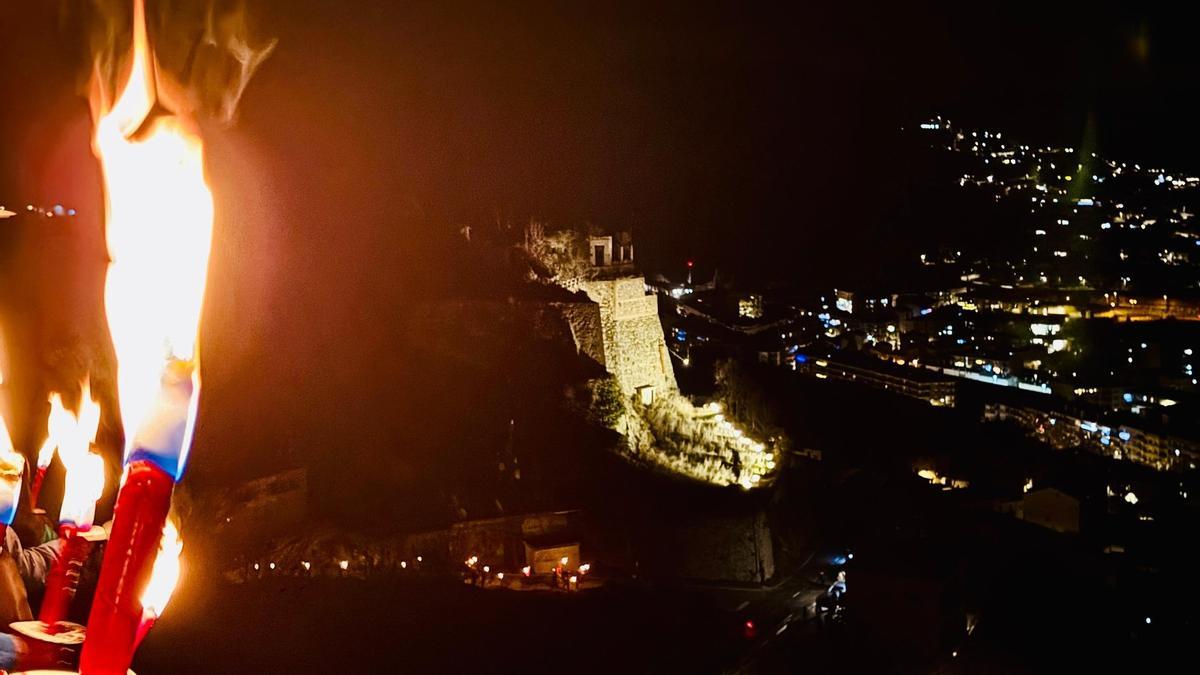 Baixada de torxes des de Queralt fins a Berga