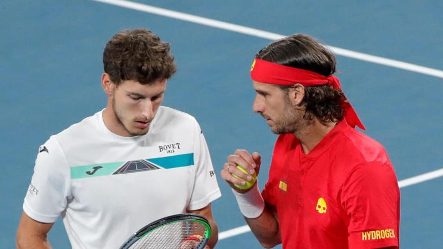 Pablo Carreño y Feliciano López.