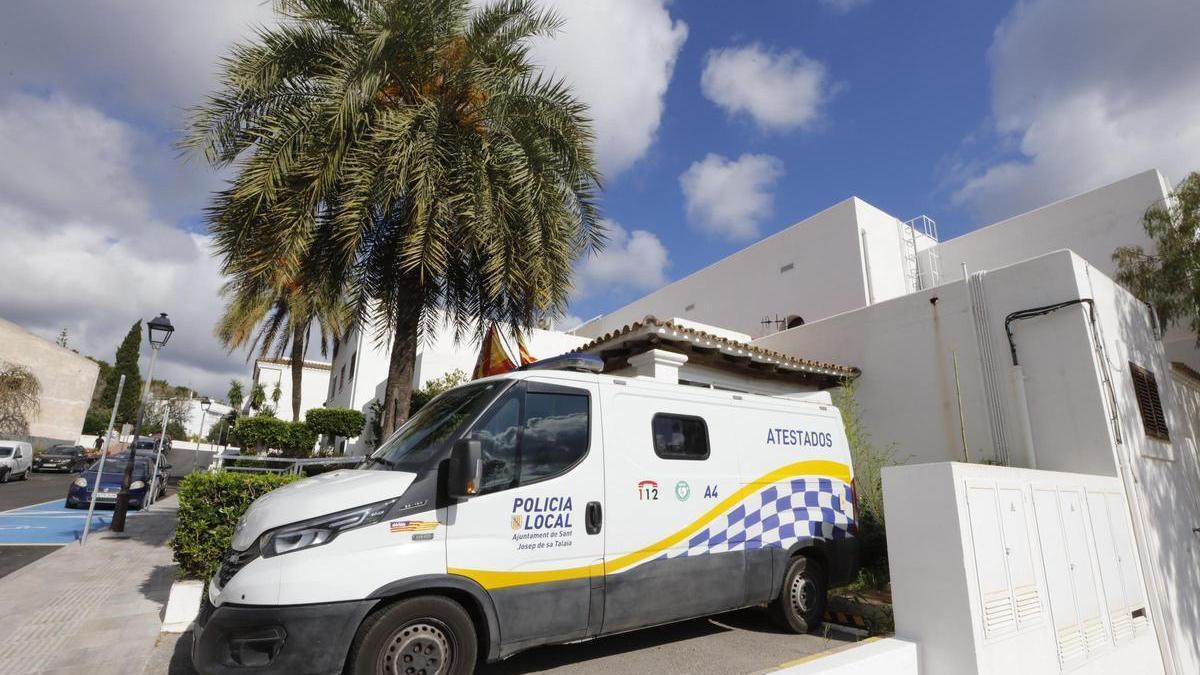 A Sant Josep Local Police vehicle, in an archive image.